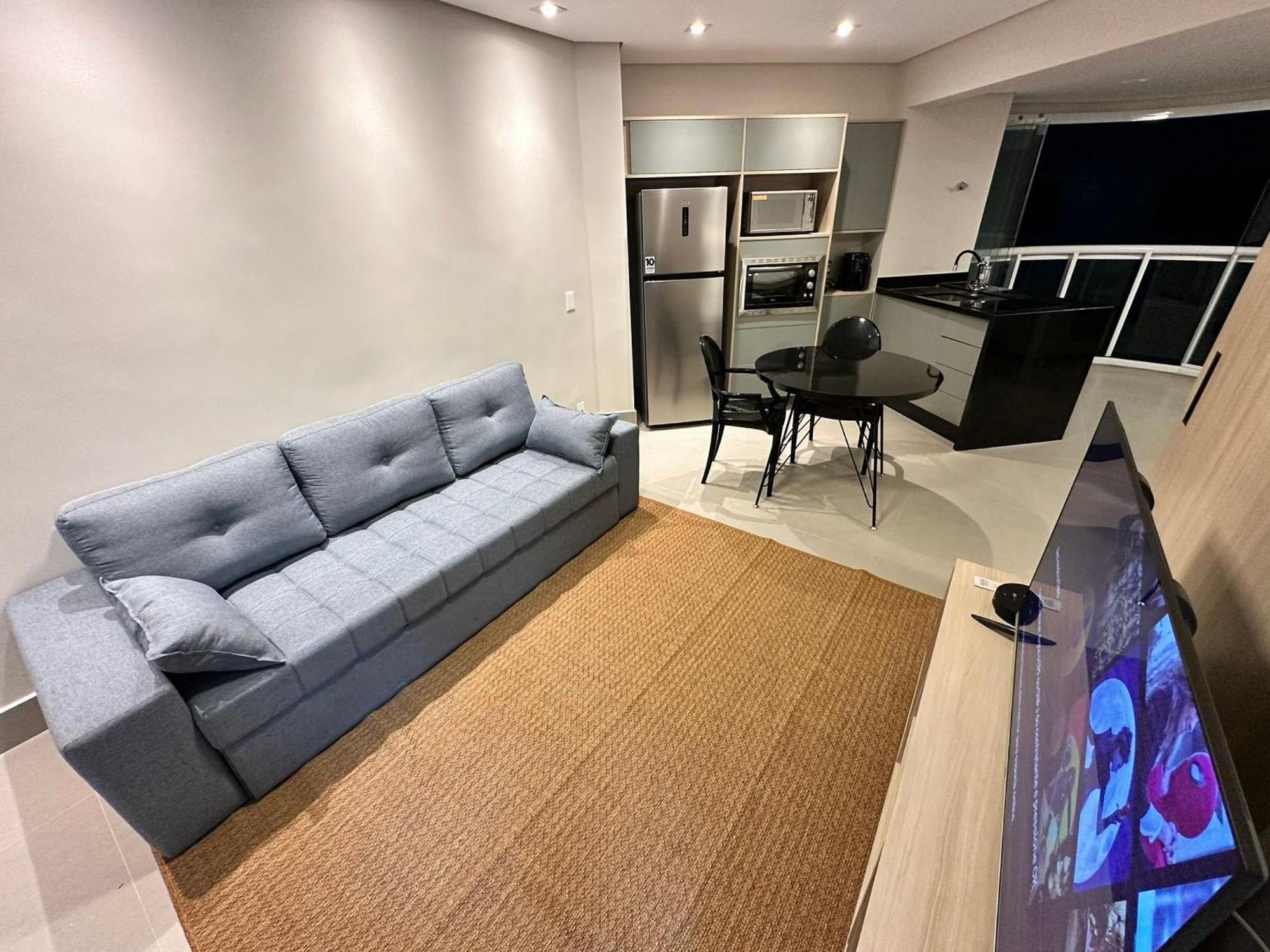 Ferienwohnung Residencial Estanconfor Com Vista Mar 2 Ac E Garagem Santos  Exterior foto